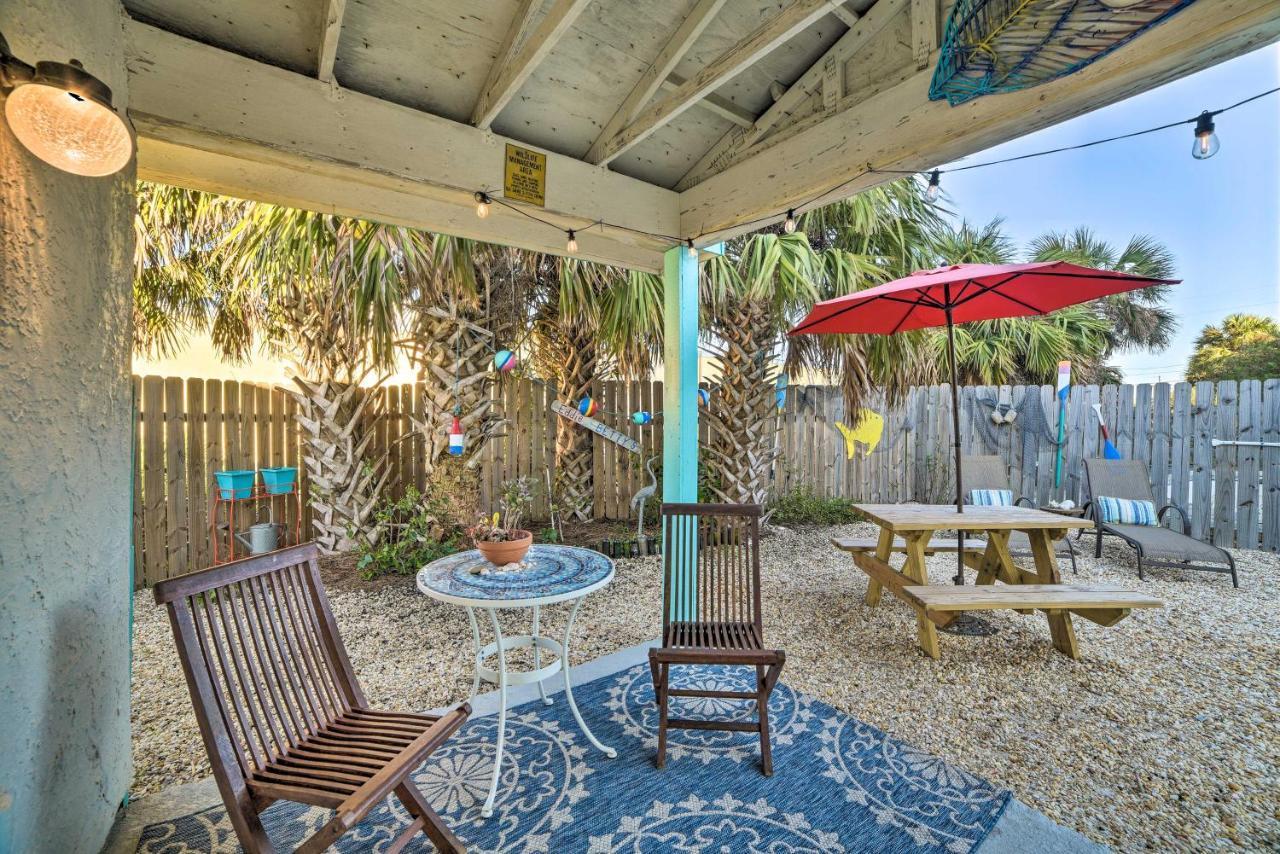 Pcb Studio With Private Patio Steps To Beach! Panama City Beach Zewnętrze zdjęcie