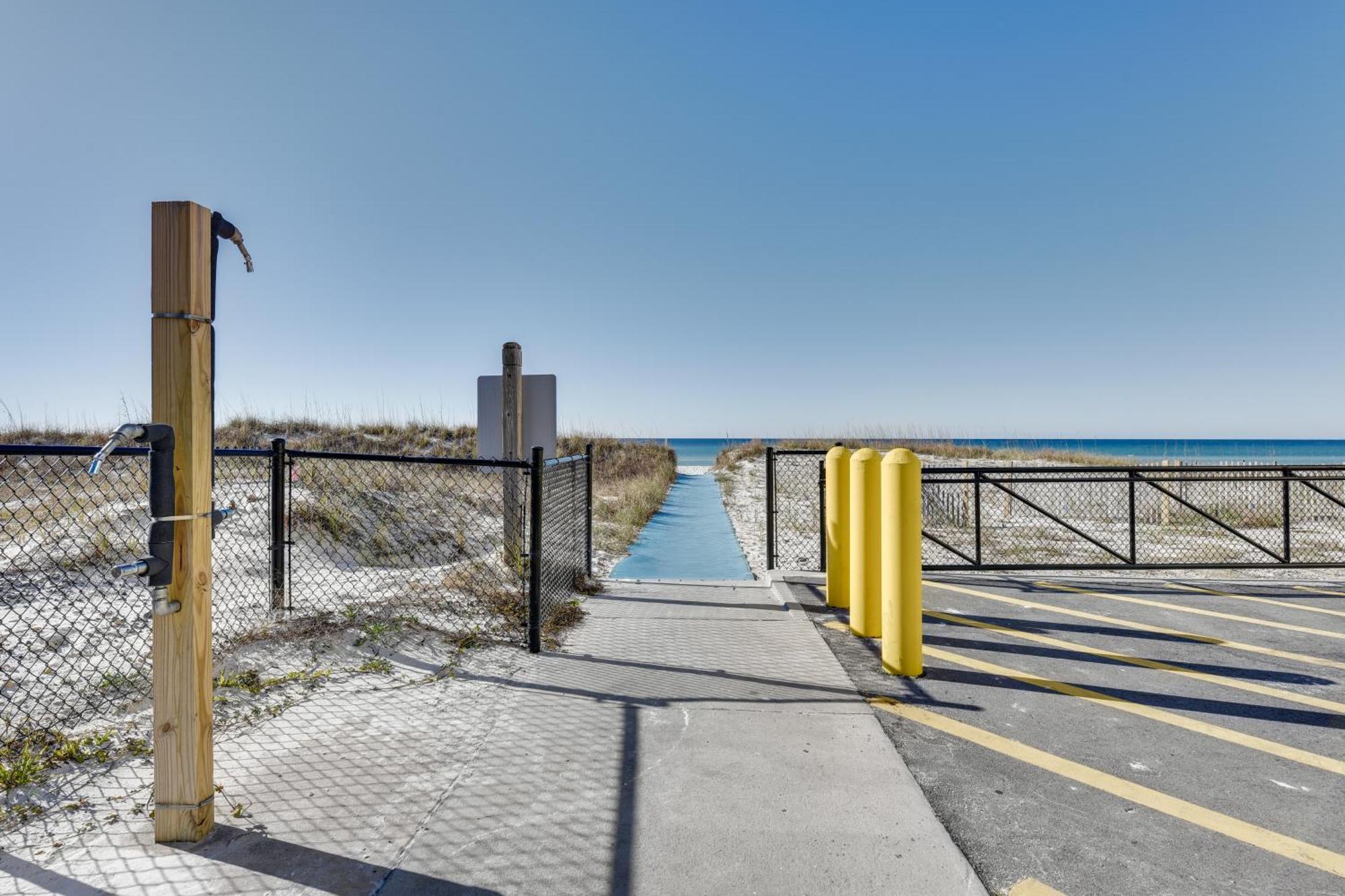 Pcb Studio With Private Patio Steps To Beach! Panama City Beach Zewnętrze zdjęcie