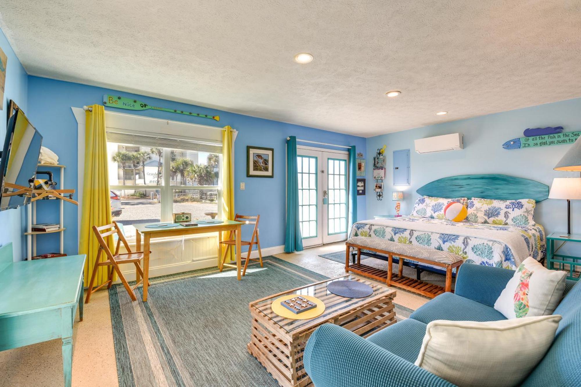 Pcb Studio With Private Patio Steps To Beach! Panama City Beach Zewnętrze zdjęcie